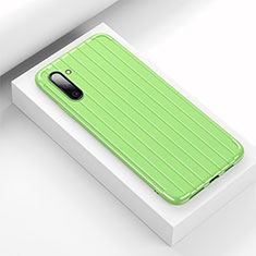 Silicone Candy Rubber TPU Line Soft Case Cover C01 for Samsung Galaxy Note 10 5G Green