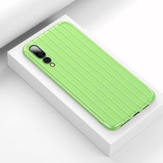 Silicone Candy Rubber TPU Line Soft Case Cover C02 for Huawei P20 Pro Green