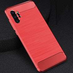 Silicone Candy Rubber TPU Line Soft Case Cover C02 for Samsung Galaxy Note 10 Plus 5G Red