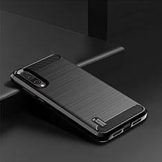 Silicone Candy Rubber TPU Line Soft Case Cover C08 for Xiaomi Mi A3 Black