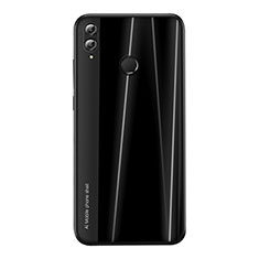 Silicone Candy Rubber TPU Line Soft Case Cover for Huawei Honor 8X Black