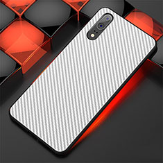 Silicone Candy Rubber TPU Line Soft Case Cover for Huawei P20 White