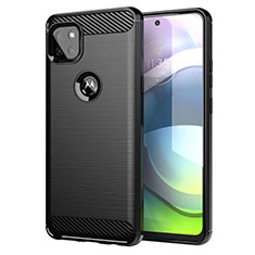 Silicone Candy Rubber TPU Line Soft Case Cover for Motorola Moto G 5G Black