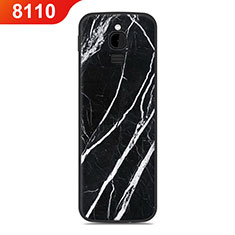 Silicone Candy Rubber TPU Line Soft Case Cover for Nokia 8110 (2018) Black