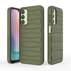 Silicone Candy Rubber TPU Line Soft Case Cover KC1 for Samsung Galaxy A24 4G Green