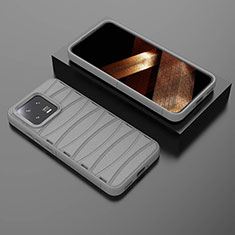 Silicone Candy Rubber TPU Line Soft Case Cover KC1 for Xiaomi Mi 13 5G Gray