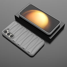 Silicone Candy Rubber TPU Line Soft Case Cover KC2 for Samsung Galaxy S22 5G Gray