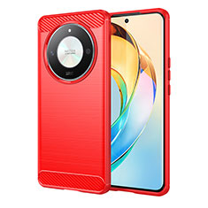 Silicone Candy Rubber TPU Line Soft Case Cover MF1 for Huawei Honor Magic6 Lite 5G Red
