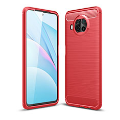 Silicone Candy Rubber TPU Line Soft Case Cover WL1 for Xiaomi Mi 10T Lite 5G Red