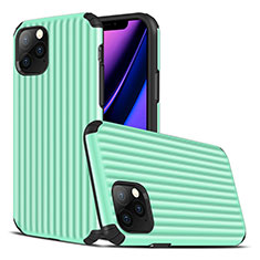 Silicone Candy Rubber TPU Line Soft Case Cover Z01 for Apple iPhone 11 Pro Green