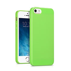 Silicone Candy Rubber TPU Soft Case for Apple iPhone 5 Green