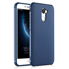 Silicone Candy Rubber TPU Soft Case for Huawei Y7 Prime Blue