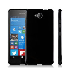 Silicone Candy Rubber TPU Soft Case for Microsoft Lumia 650 Black