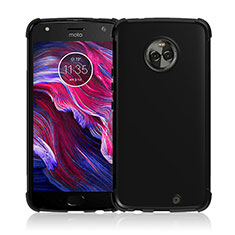 Silicone Candy Rubber TPU Soft Case for Motorola Moto X4 Black