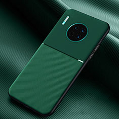 Silicone Candy Rubber TPU Twill Soft Case Cover Y01 for Huawei Mate 30 Green