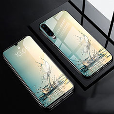 Silicone Frame Fashionable Pattern Mirror Case Cover F01 for Huawei P30 Mixed
