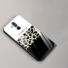 Silicone Frame Fashionable Pattern Mirror Case Cover for Huawei Mate 20 Lite Colorful
