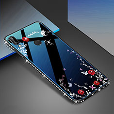 Silicone Frame Fashionable Pattern Mirror Case Cover for Huawei Nova 3e Colorful