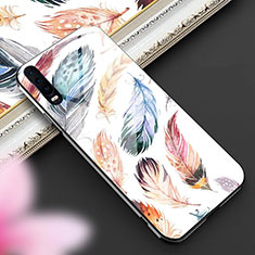 Silicone Frame Fashionable Pattern Mirror Case Cover for Huawei P30 Colorful