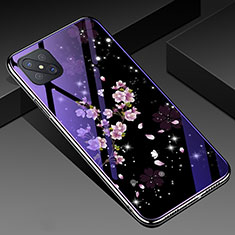 Silicone Frame Fashionable Pattern Mirror Case Cover for Oppo Reno4 Z 5G Mixed