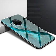 Silicone Frame Fashionable Pattern Mirror Case Cover for Xiaomi Redmi K30 Pro 5G Green