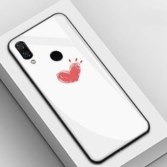 Silicone Frame Fashionable Pattern Mirror Case Cover S04 for Huawei Nova 3e Mixed