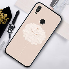 Silicone Frame Flowers Mirror Case S02 for Huawei Honor 10 Lite Gold