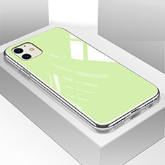 Silicone Frame Mirror Case Cover for Apple iPhone 11 Green