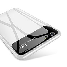 Silicone Frame Mirror Case Cover for Apple iPhone 6 White