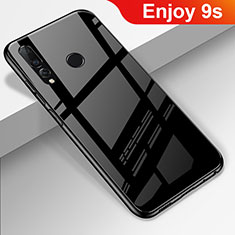 Silicone Frame Mirror Case Cover for Huawei Honor 20i Black