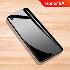 Silicone Frame Mirror Case Cover for Huawei Honor 8A Black