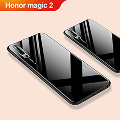 Silicone Frame Mirror Case Cover for Huawei Honor Magic 2 Black