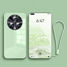 Silicone Frame Mirror Case Cover for Huawei Honor Magic5 Pro 5G Green