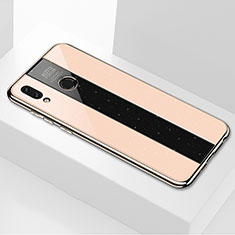 Silicone Frame Mirror Case Cover for Huawei Honor V10 Lite Gold