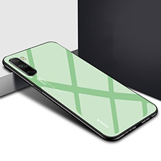 Silicone Frame Mirror Case Cover for Huawei Mate 40 Lite 5G Matcha Green