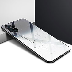 Silicone Frame Mirror Case Cover for Huawei Nova 8 Pro 5G Gray
