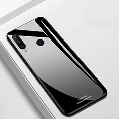 Silicone Frame Mirror Case Cover for Huawei P30 Lite Black