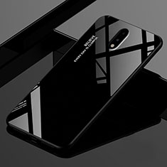 Silicone Frame Mirror Case Cover for OnePlus 7 Black