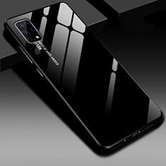 Silicone Frame Mirror Case Cover for Realme V5 5G Black