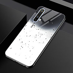 Silicone Frame Mirror Case Cover for Realme X50m 5G Gray