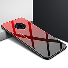 Silicone Frame Mirror Case Cover for Vivo Nex 3 5G Red