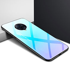 Silicone Frame Mirror Case Cover for Vivo Nex 3S Sky Blue