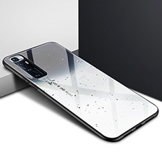 Silicone Frame Mirror Case Cover for Xiaomi Mi 10 Ultra Gray