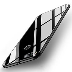 Silicone Frame Mirror Case Cover for Xiaomi Mi A1 Black