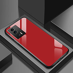 Silicone Frame Mirror Case Cover for Xiaomi Redmi K60 Pro 5G Red