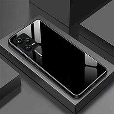 Silicone Frame Mirror Case Cover for Xiaomi Redmi Note 12 5G Black