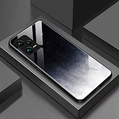 Silicone Frame Mirror Case Cover for Xiaomi Redmi Note 12 5G Dark Gray