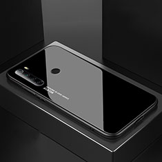 Silicone Frame Mirror Case Cover for Xiaomi Redmi Note 8 (2021) Black