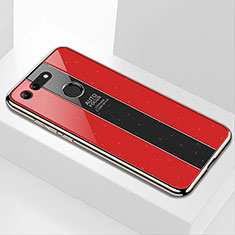 Silicone Frame Mirror Case Cover K01 for Huawei Honor View 20 Red