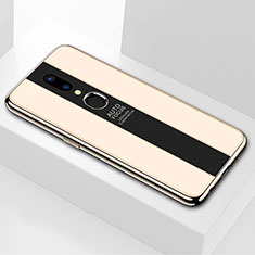 Silicone Frame Mirror Case Cover M01 for Oppo A9 Gold